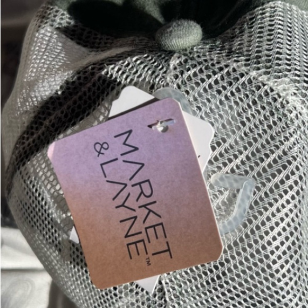 “CRAZY PLANT LADY”embroidered ball cap by MARKET & LAYNE w/mesh & adjustable NWT - Picture 14 of 15